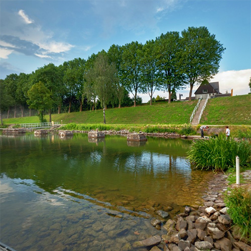 Alte Schachtschleuse Waltrop Panorama