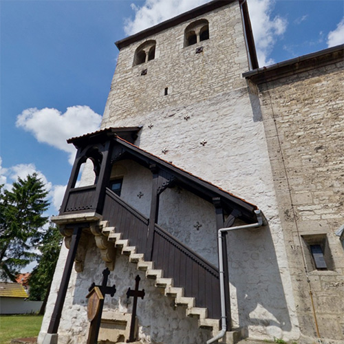 Ampleben Dorfkirche Panorama