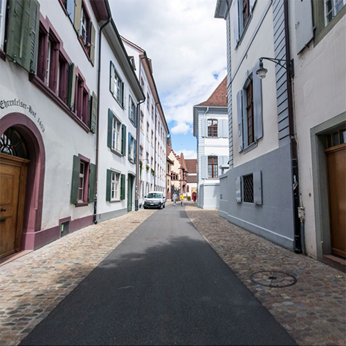 Basel Martinsgasse Panorama