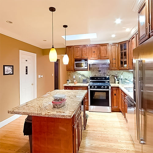 Panoramic Kitchen View