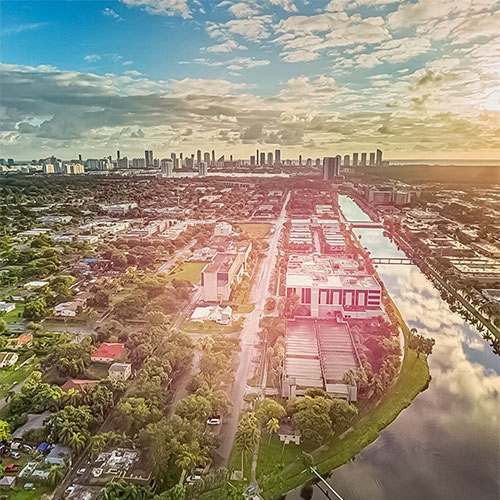 Aerial Natural Landscape